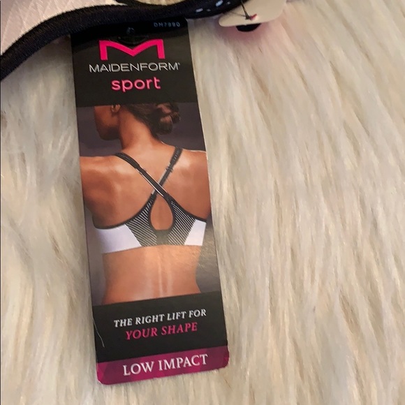 NWT Maidenform 34 C Sports Bra Low Impact - Picture 5 of 5